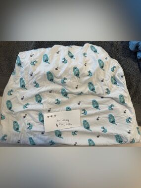 Kyte Baby Retired Robin Cuddle Bamboo Crib Sheet
